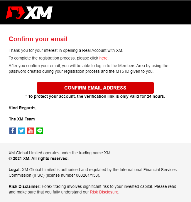 Bagaimana cara membuka akaun sebenar XM Group